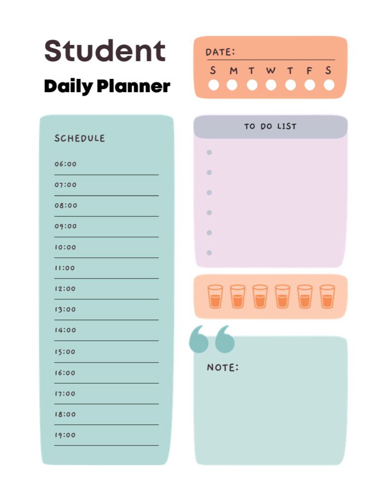 Digital Planner for student